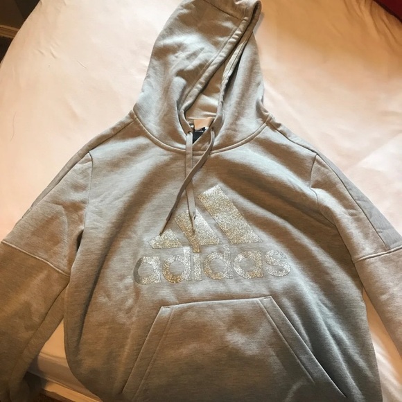 Grey Adidas Hoodie - Picture 3 of 3